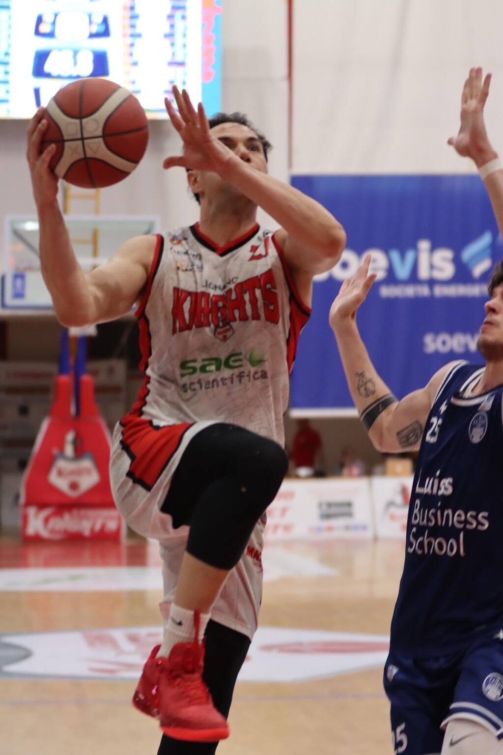 Gara1 tra Legnano Basket e Luiss Roma nelle foto di Viola Dimi