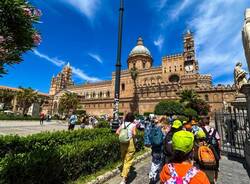 Gli studenti dell'istituto di Angera in visita a Balestrate in Sicilia