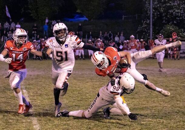 gorillas varese crusaders cagliari football americano 2025 | foto di Daniele Finotti