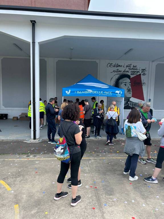 Il maltempo non ferma la prima edizione della Flower Run a Nerviano