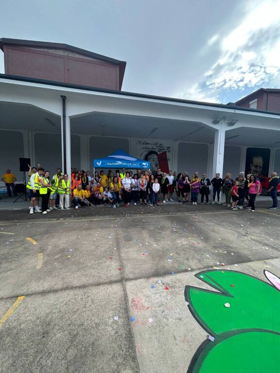 Il maltempo non ferma la prima edizione della Flower Run a Nerviano
