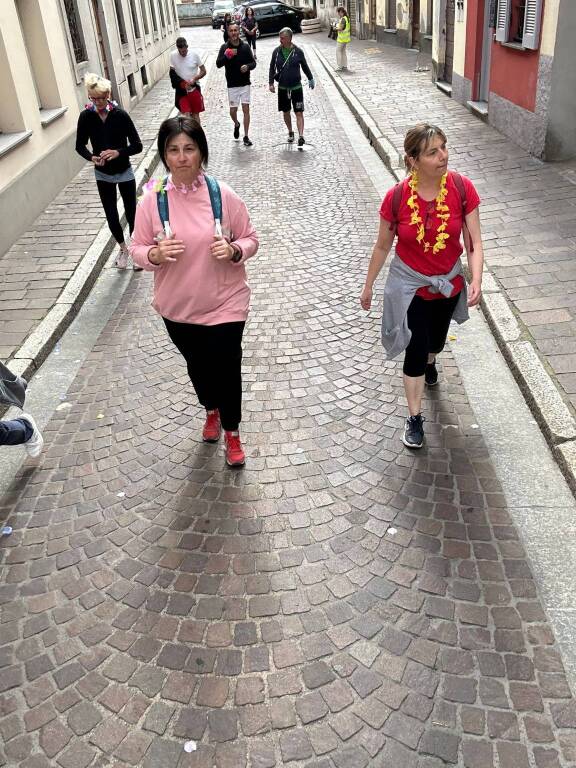Il maltempo non ferma la prima edizione della Flower Run a Nerviano
