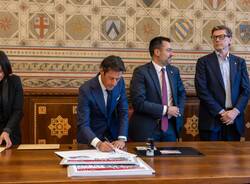 Il ministro Giorgetti e il senatore Garavaglia a Legnano