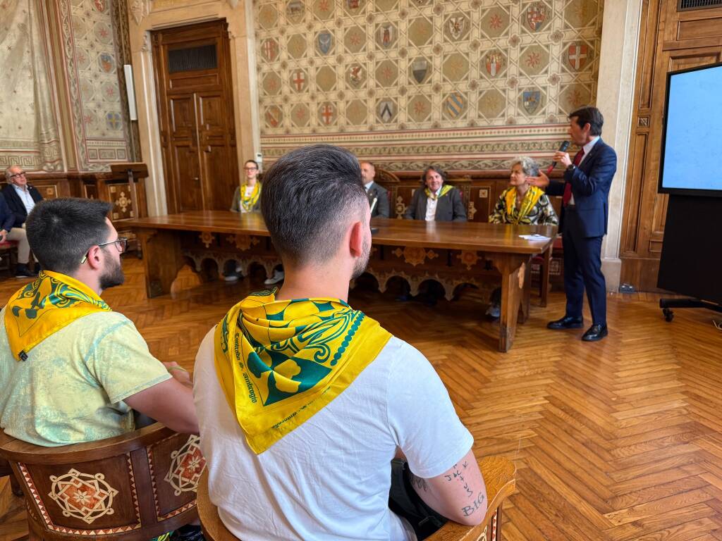 Il Palio 2025 è gialloverde: la conferenza dopo la vittoria 