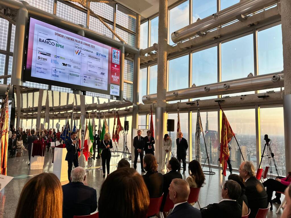 Il Palio di Legnano al Belvedere di Palazzo Lombardia