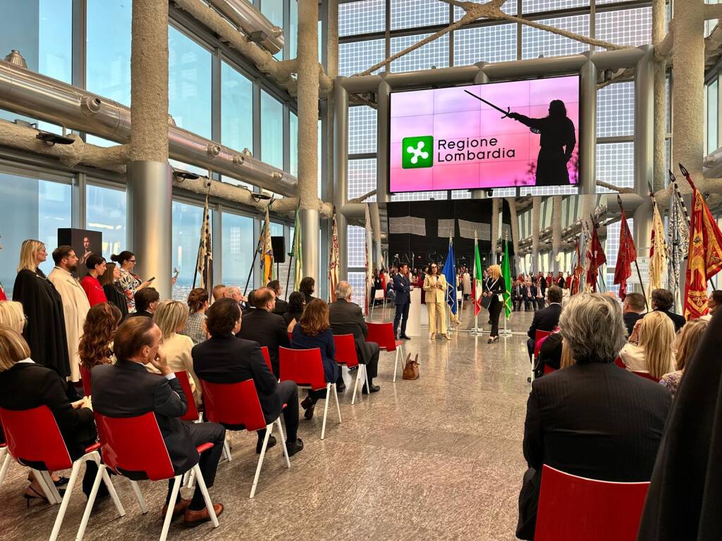 Il Palio di Legnano al Belvedere di Palazzo Lombardia