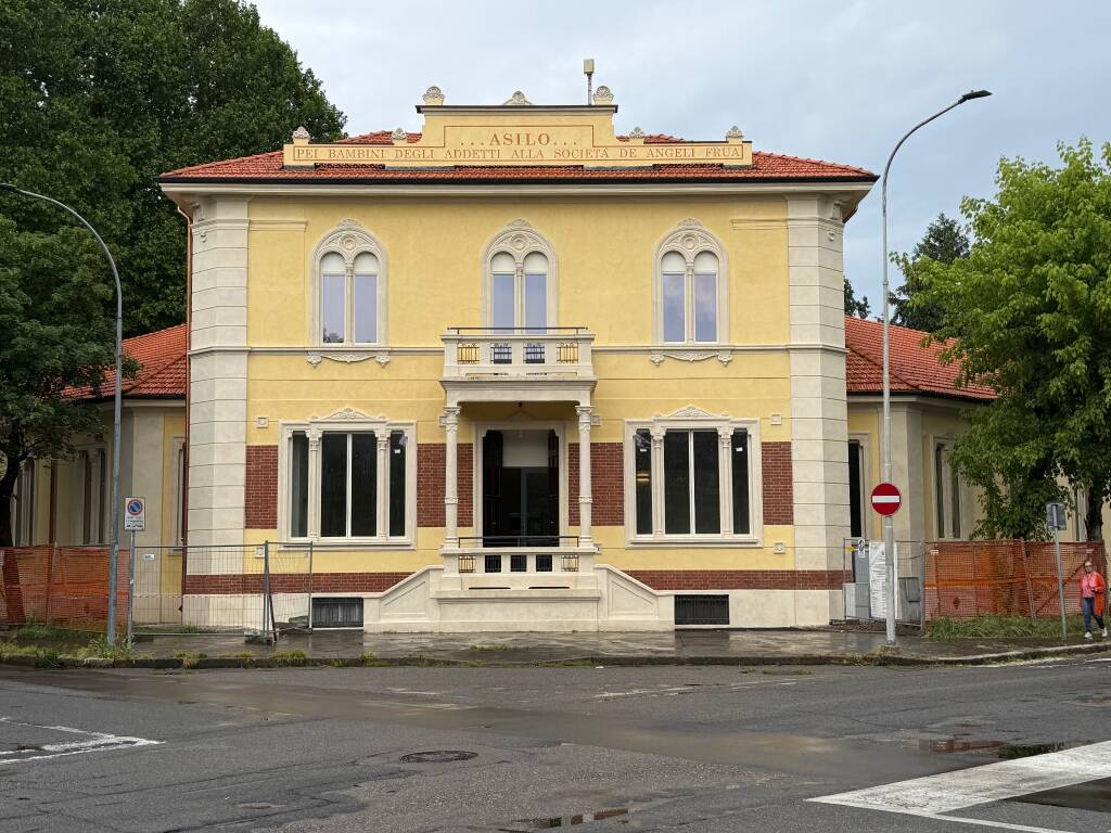 Il sopralluogo nella Palazzina di via Venezia a Legnano 