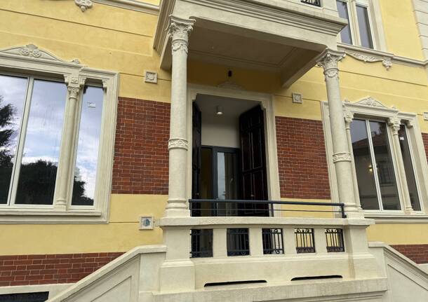 Il sopralluogo nella Palazzina di via Venezia a Legnano 