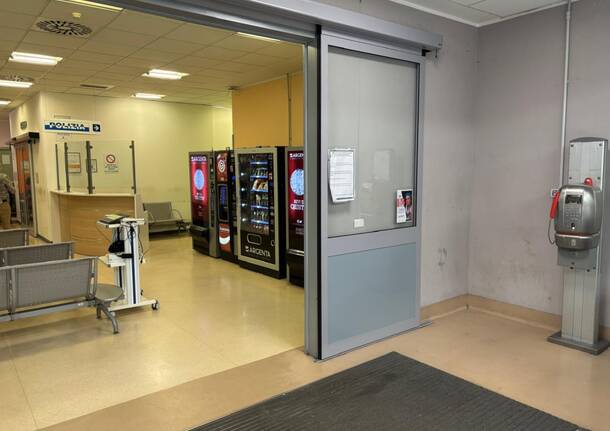 Il nuovo posto di polizia all’interno del pronto soccorso di Varese