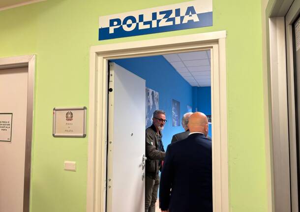Inaugurazione posto di polizia al PS dell'ospedale di Circolo