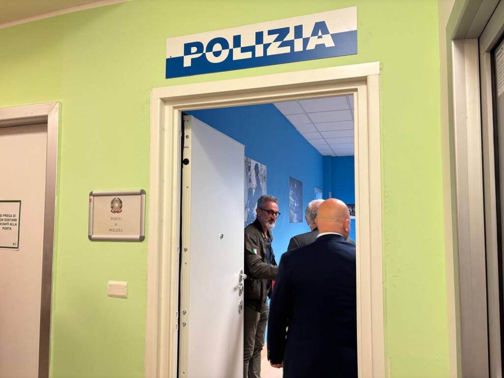 Inaugurazione posto di polizia al PS dell'ospedale di Circolo