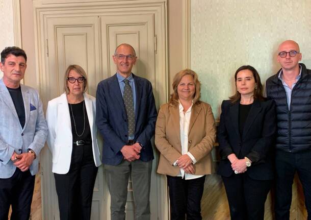 Incontro team Ghezzi del ponte con Queen Geraldine University Hospital di Tirana