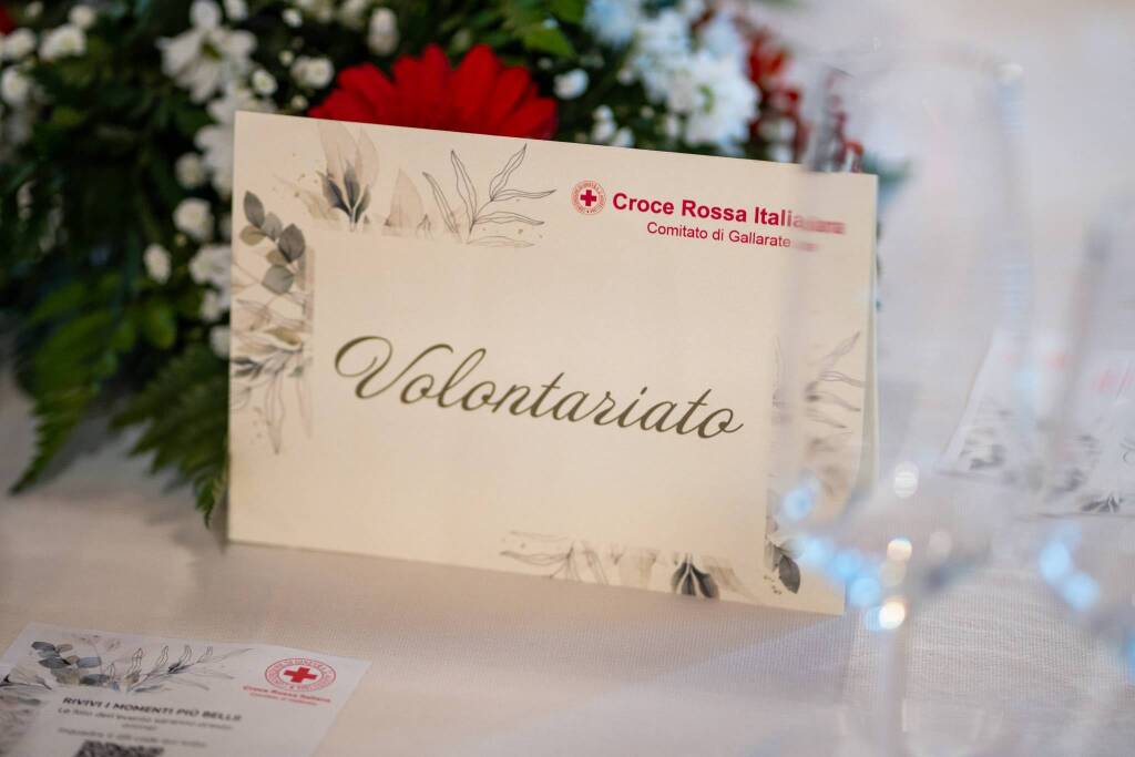 La cena per la nuova sede della Croce Rossa di Gallarate