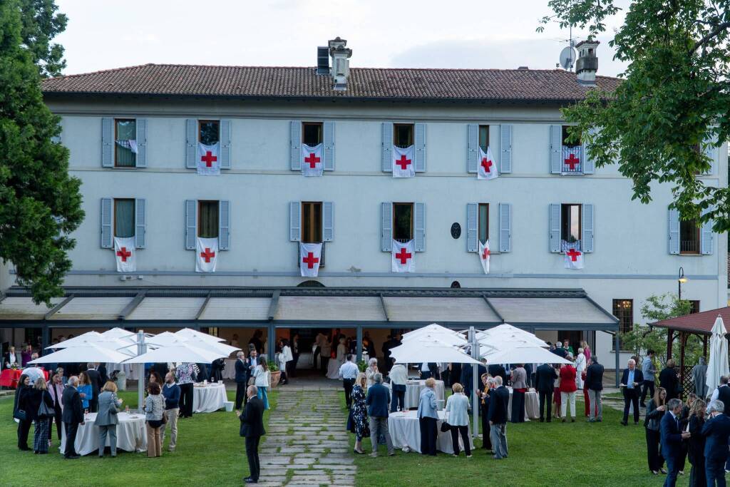 La cena per la nuova sede della Croce Rossa di Gallarate