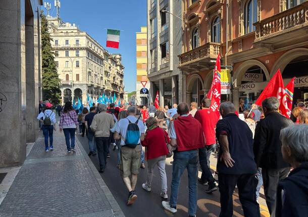 Manifestazione primo maggio 2025