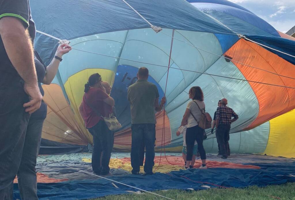 mongolfiera arcadia materia