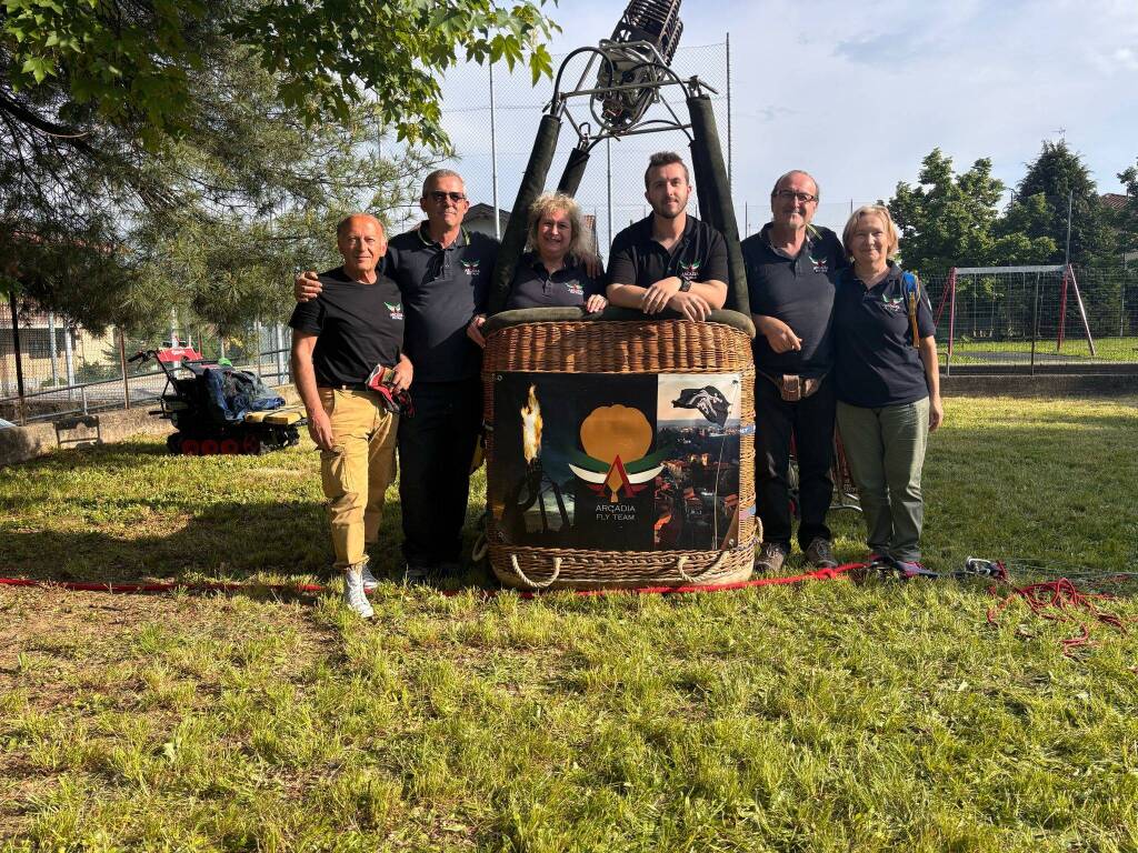 mongolfiera arcadia materia