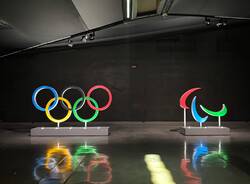 Olimpiadi Cortina logo simbolo Malpensa