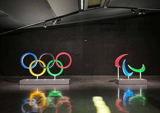 Olimpiadi Cortina logo simbolo Malpensa
