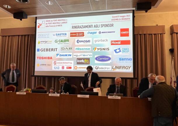 Assemblea ordinaria 2025 dell’Ordine dei Periti Industriali di Varese