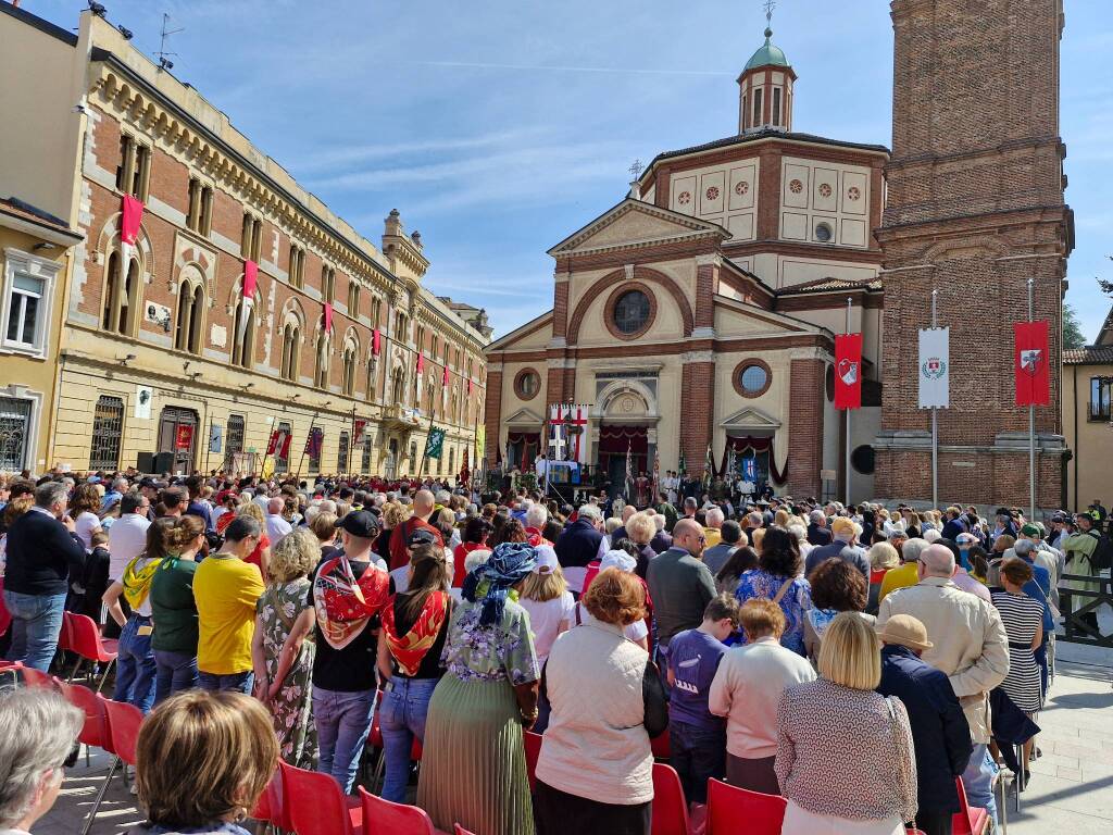  Palio di Legnano 2025 - La messa sul Carroccio