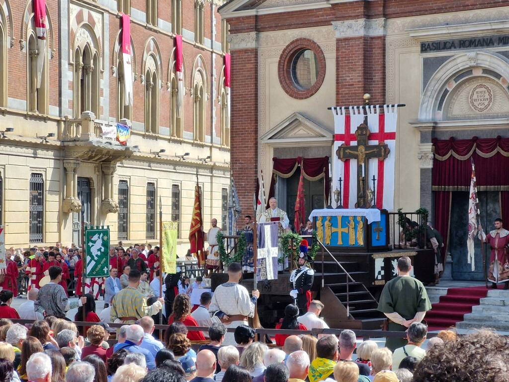  Palio di Legnano 2025 - La messa sul Carroccio