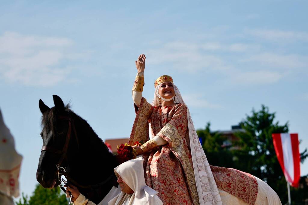 Palio di Legnano: La sfilata al Campo del Palio - Foto by Daniele Zaffaroni