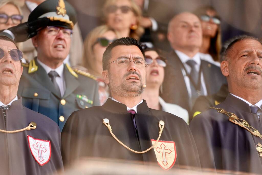 Palio di Legnano: Onori al Carroccio e l'estrazione- Foto di Daniele Zaffaroni
