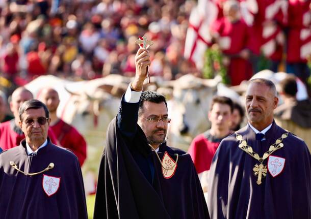 Palio di Legnano: Onori al Carroccio e l'estrazione- Foto di Daniele Zaffaroni
