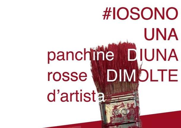 panchine rosse artistico