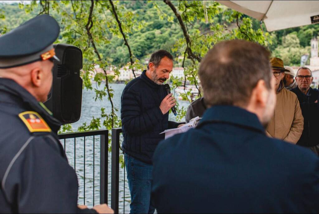 Porto Ceresio - L'inaugurazione del nuovo tratto di lungolago