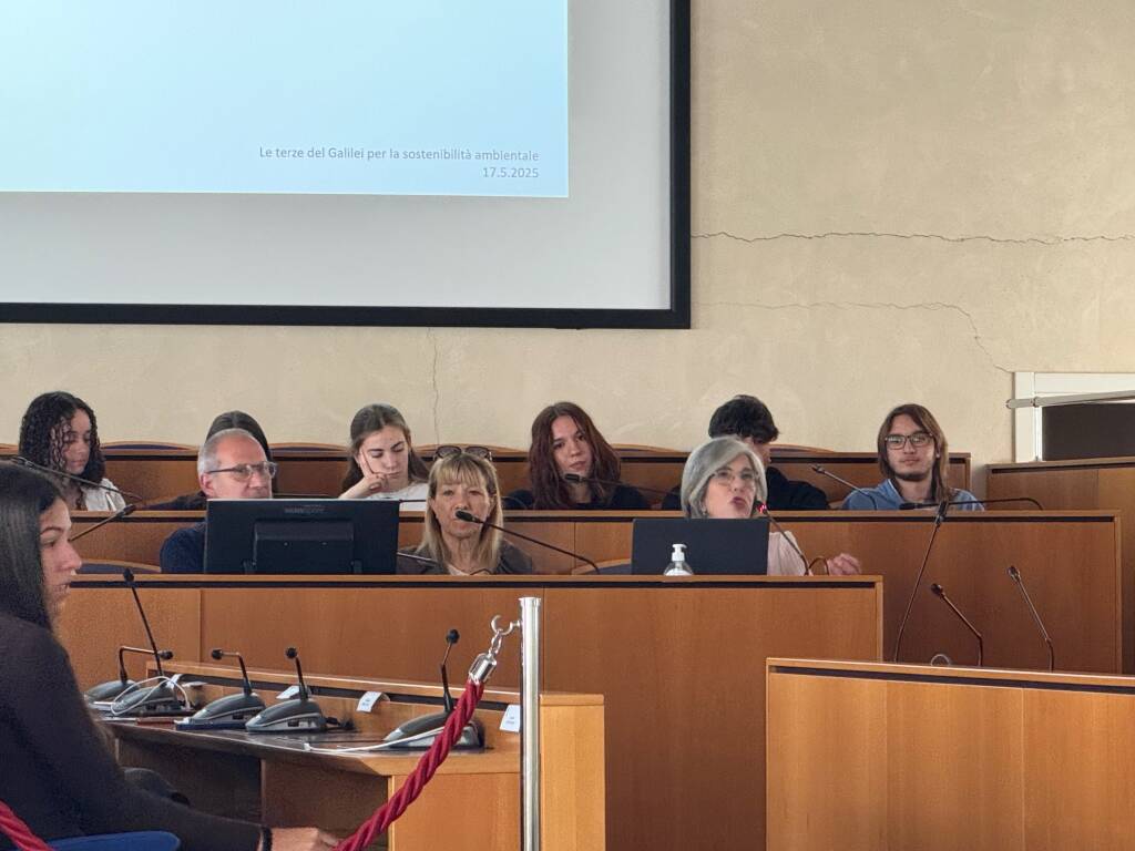 Premiazione nella Sala del Consiglio a Legnano 