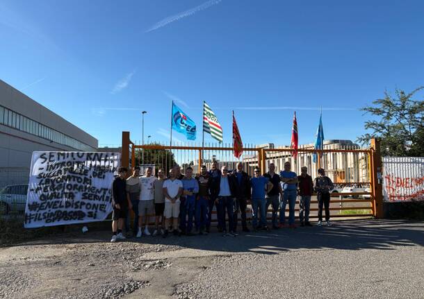 Saronno e Busto - Presidio lavoratori Enel