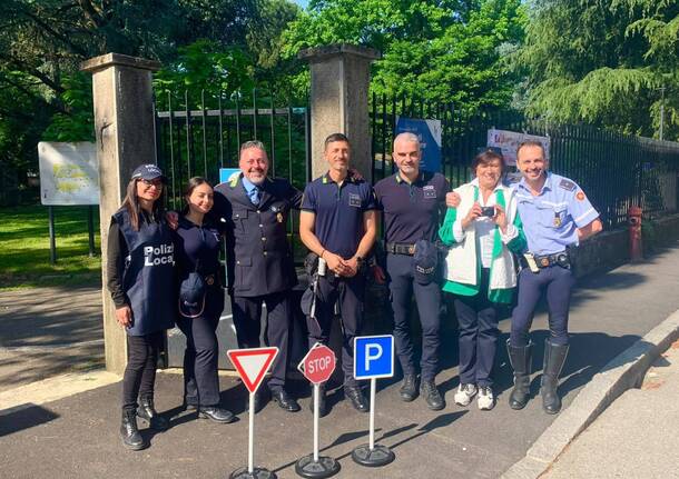 saronno - Educazione stradale con la Polizia locale