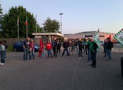 Sciopero alla BTicino di Tradate