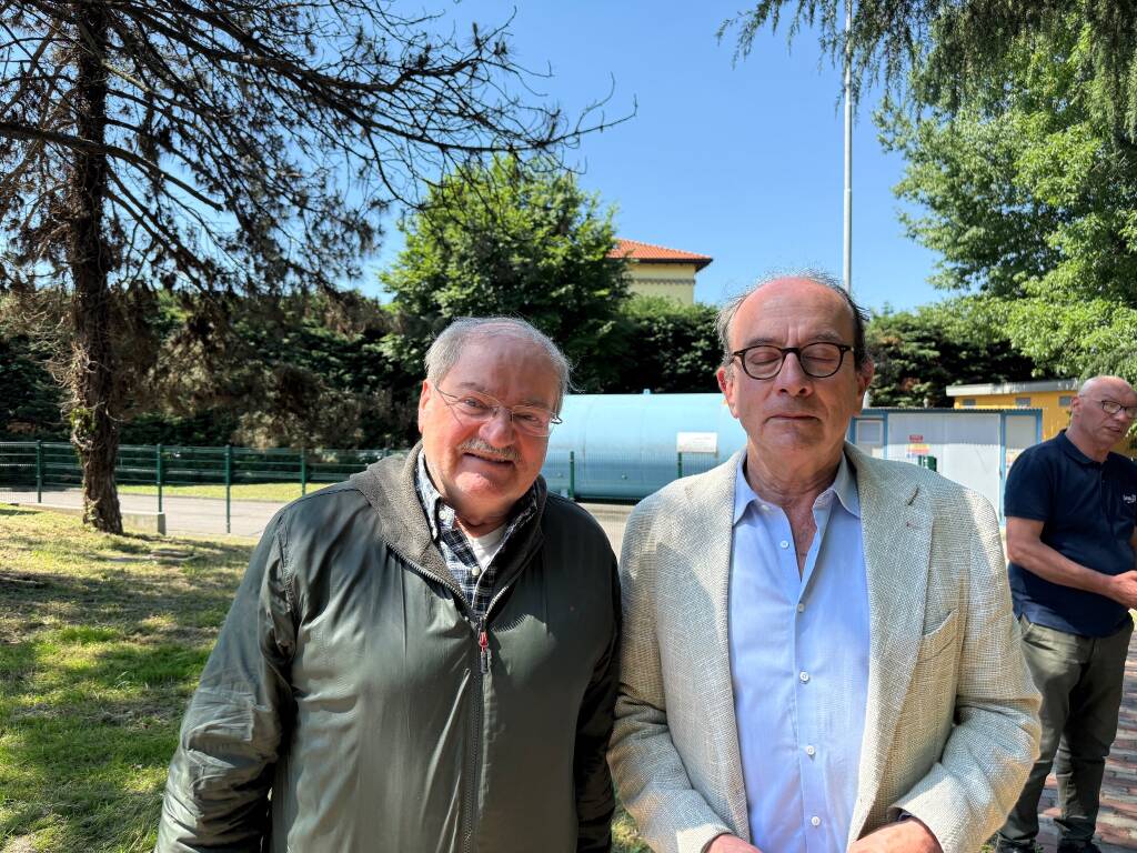 Taglio del nastro per le vasche di laminazione del Fiume Olona  