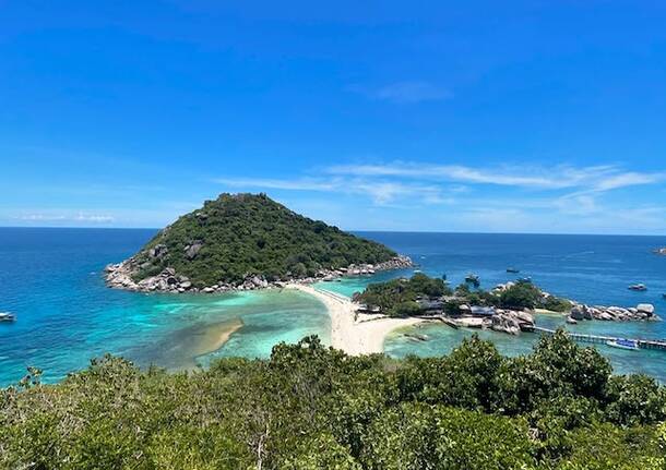 Vicino al castello di Miramare a Trieste