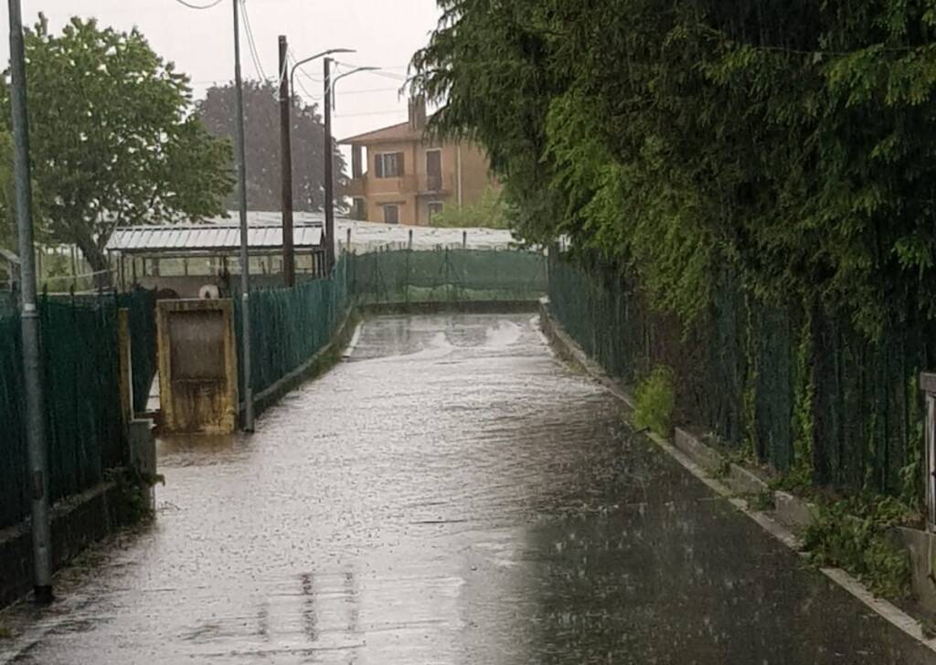 via Vetta d'Italia allagata