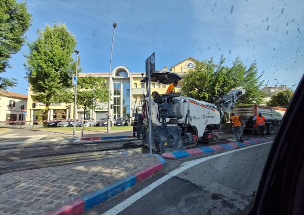 Asfaltature strade legnano