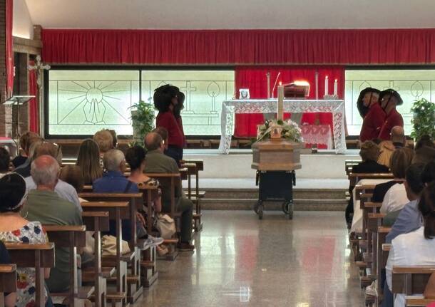 I funerali di Benedetto Rologeri a Cardano al Campo
