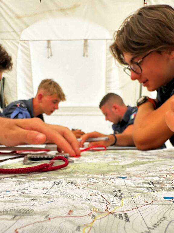 Campo estivo di protezione civile 