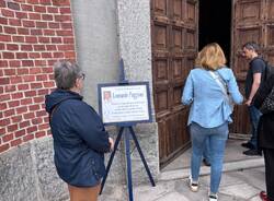 Il funerale di Leonardo Puggioni a Casciago