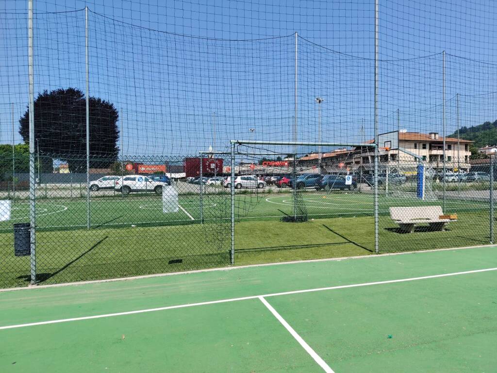 Il nuovo campo polivalente di Cocquio Trevisago