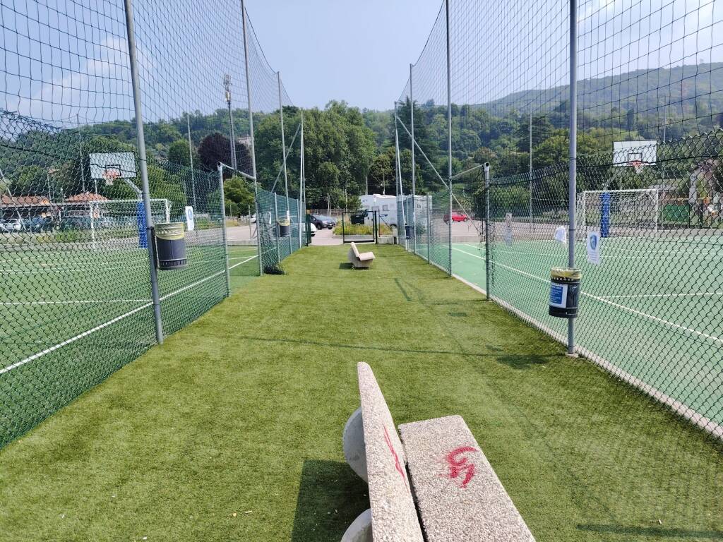 Il nuovo campo polivalente di Cocquio Trevisago