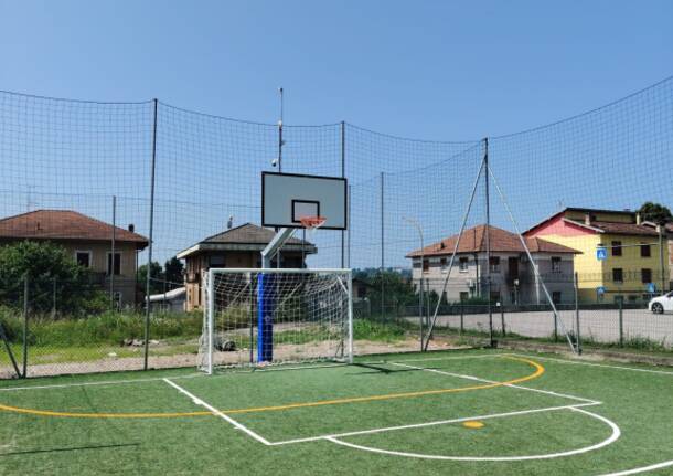 Il nuovo campo polivalente di Cocquio Trevisago