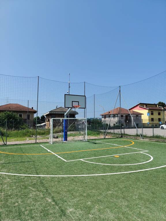 Il nuovo campo polivalente di Cocquio Trevisago