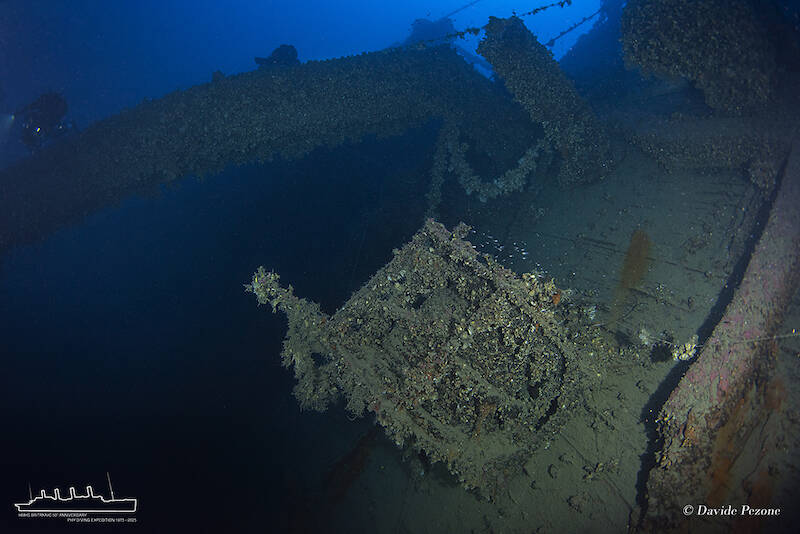 Le immagini della spedizione di Andrea Alpini al relitto del Britannic