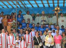 La festa per l\'inaugurazione dei nuovi campi dell\'oratorio di Gurone