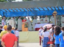 La festa per l\'inaugurazione dei nuovi campi dell\'oratorio di Gurone