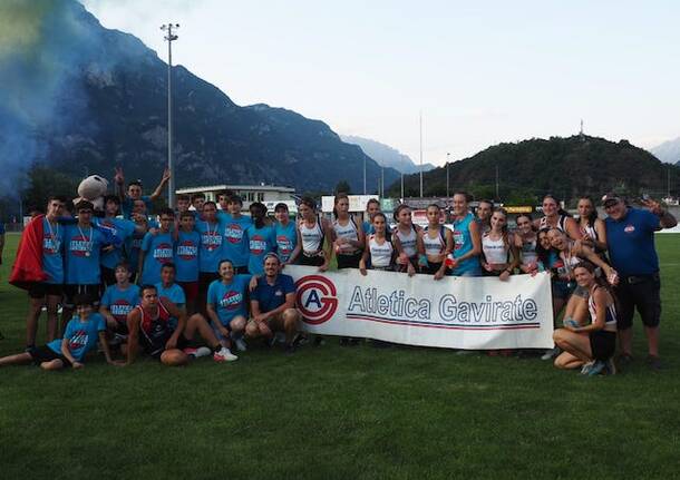 Atletica Gavirate in festa per il titolo regionale U15 a squadre